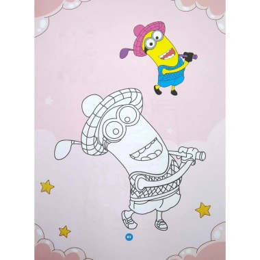 Sách tô màu Minion dễ thương cho bé - ABBOOKS - Giá 9.774 VND giảm từ 12.413 VND
