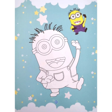 Sách tô màu Minion dễ thương cho bé - ABBOOKS - Giá 9.774 VND giảm từ 12.413 VND