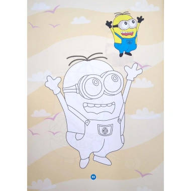 Sách tô màu Minion dễ thương cho bé - ABBOOKS - Giá 9.774 VND giảm từ 12.413 VND