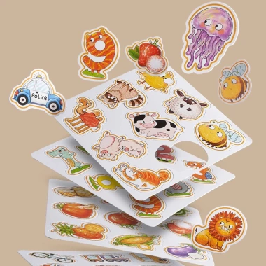 Sách tô màu nước 2in1 ma thuật kèm sticker bóc dán chủ đề cho bé - tái sử dụng nhiều lần 4