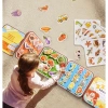 Sách tô màu nước 2in1 ma thuật kèm sticker bóc dán chủ đề cho bé - tái sử dụng nhiều lần 5