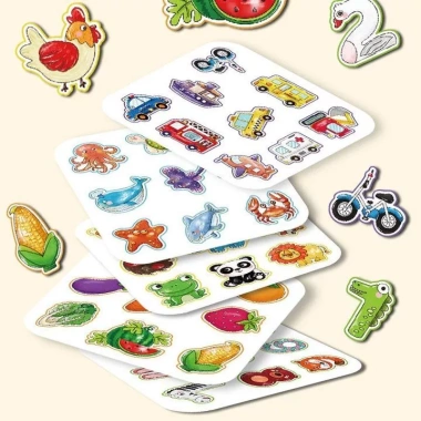 Sách tô màu nước & bóc dán 2 trong 1 cho bé - Giáo dục chơi học, giá 126.000đ