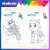 Sách tô màu Paw Patrol Chú chó cứu hộ – Mẫu nhân vật, Đồ chơi giáo dục cho bé 7