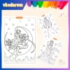 Sách tô màu Sailor Moon 20 trang cực đẹp - Đồ chơi giáo dục sáng tạo cho bé gái 8