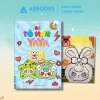 Sách tô màu sáng tạo cho bé YAYA ABBOOKS, giá 17.000₫, phát triển trí tưởng tượng và kỹ năng vẽ
