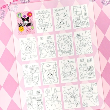 Sách Tô Màu Sanrio Kuromi, Melody, Pochacco – Đồ Chơi Ngộ Nghĩnh 30.000đ