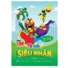 Sách Tô Màu Siêu Nhân Hoạt Hình 2-6 tuổi - Túi 6 cuốn + Sáp 12 màu, Giá 38.000₫ 7