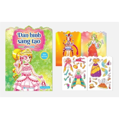 Sách tô màu Siêu Nhân và Công Chúa cho bé 2-6 tuổi - 6 cuốn, bán lẻ 36.000 VND