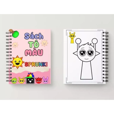 Sách Tô Màu SPRUNKI 20 Trang A5 – Bé Tập Tô, Ảnh Hướng Dẫn, Tránh Xa Điện Thoại, Tivi 14.000 VND 10 Sách Tô Màu SPRUNKI 20 Trang A5 – Bé Tập Tô, Ảnh Hướng Dẫn, Tránh Xa Điện Thoại, Tivi 14.000 VND 10
