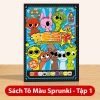 Sách Tô Màu Sprunki Kuromi Tung Tung Tung - Nhiều Chủ Đề Giấy Cao Cấp Giá 30.000 10
