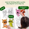 Sách Tô Màu Sprunki Ngộ Nghĩnh cho Trẻ 3-6 tuổi - Đồ Chơi Phát Triển Tư Duy Sáng Tạo - Giá 30.000 VND 2