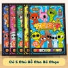 Sách Tô Màu Sprunki Ngộ Nghĩnh cho Trẻ 3-6 tuổi - Đồ Chơi Phát Triển Tư Duy Sáng Tạo - Giá 30.000 VND 7
