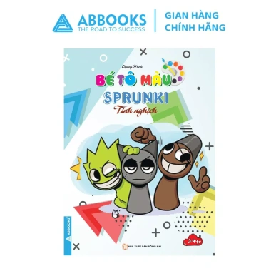 Sách tô màu SPRUNKI Tinh Nghịch cho bé - Vui vẻ, giá 17.000 VND - ABBOOKS 3 Sách tô màu SPRUNKI Tinh Nghịch cho bé - Vui vẻ, giá 17.000 VND - ABBOOKS 3