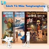 Sách Tô Màu Tung Tung Sahur – Nhân Vật Tralalero, Bombom, Lavacca Bé, 32k