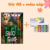 Sách tô màu Tung Tung Tung Sahur Squid Game 3 cho bé - giấy dày không lem, sáng tạo 7