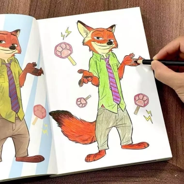 Sách tô màu Zootopia cho bé – Line art rõ nét, tập vẽ tô màu dễ thương, giảm giá 23%
