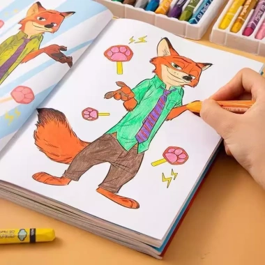 Sách tô màu Zootopia cho bé – Line art rõ nét, tập vẽ tô màu dễ thương, giảm giá 23%
