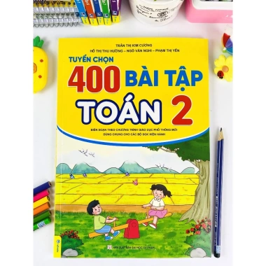 Sách Toán 2 - 400 Bài Tập Chương Trình GDPT Mới, Giá Ưu Đãi 55.200₫ ndbooks
