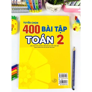 Sách Toán 2 - 400 Bài Tập Chương Trình GDPT Mới, Giá Ưu Đãi 55.200₫ ndbooks