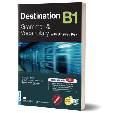 Sách Toàn Bộ Giáo Trình Destination Grammar & Vocabulary B1-B2-C1-C2 kèm Đáp Án - Giá giảm 20% còn 120.690 VND