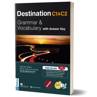 Sách Toàn Bộ Giáo Trình Destination Grammar & Vocabulary B1-B2-C1-C2 kèm Đáp Án - Giá giảm 20% còn 120.690 VND