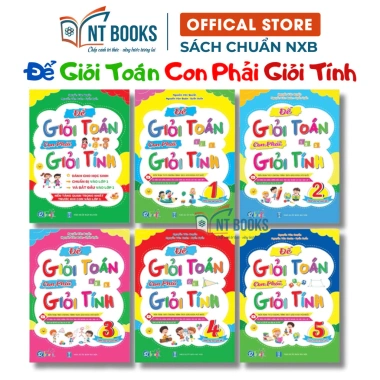 Sách Toán lớp 1 Để giỏi tính - Giá chỉ 30.000, giúp học sinh lớp 1 yêu thích toán