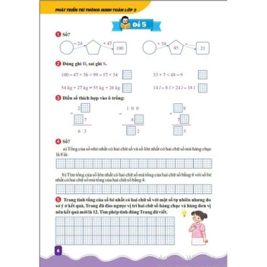 Sách Toán Lớp 2 Phát Triển Trí Thông Minh - Biên soạn GDPT mới, Nâng cao tư duy - ndbooks 3