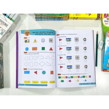 Sách Toán Nâng Cao Lớp 1 GDPT mới - Biên soạn ndbooks, Giá chỉ 86.400đ 3