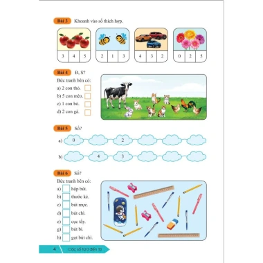 Sách Toán Nâng Cao Lớp 1 GDPT mới - Biên soạn ndbooks, Giá chỉ 86.400đ 6