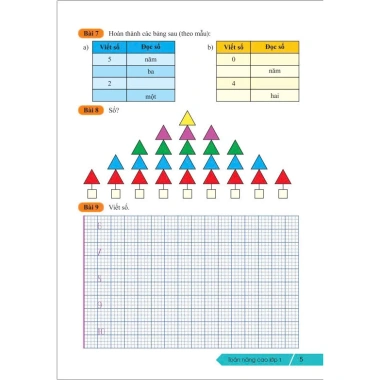 Sách Toán Nâng Cao Lớp 1 GDPT mới - Biên soạn ndbooks, Giá chỉ 86.400đ 7