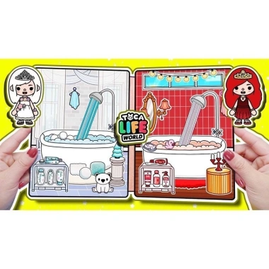 Sách Toca Boca Băng và Lửa - Đồ chơi Montessori 0‑3, Ngôi nhà Búp Bê, Kuromi, Cinnamoroll - Chỉ 85.000₫ 5 Sách Toca Boca Băng và Lửa - Đồ chơi Montessori 0‑3, Ngôi nhà Búp Bê, Kuromi, Cinnamoroll - Chỉ 85.000₫ 5
