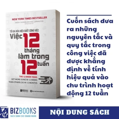 Sách Tối Đa Hóa Hiệu Suất Công Việc - 12 Tháng Làm Trong 12 Tuần, Giá Ưu Đãi 135,200₫