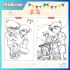 Sách Tranh Tô Màu Conan 20 Mẫu Sắc Nét - Đồ Chơi Giáo Dục Sáng Tạo Cho Bé Giá 39.200đ 8