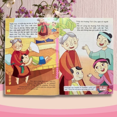 Sách Tranh Truyện Cổ Tích Việt Nam Tích Chu Song Ngữ Việt Anh Giá 15.000 Đọc Vui Cho Trẻ 2