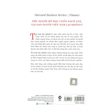 Sách Trí Tuệ Tài Chính cho Nhà Quản Lý Không Chuyên - Bìa Cứng, HBR, Financial Intelligence, Giá 183.200₫ 4