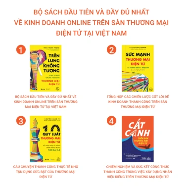 Sách Trọn Bộ Lưng Khổng Tượng - Kinh Doanh Online, Bán Hàng Sàn Thương Mại Điện Tử