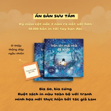 Sách Trốn Lên Mái Nhà Để Khóc - Tiểu Thuyết Cảm Xúc, Giảm Giá 72.000 VND