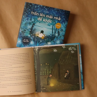 Sách Trốn Lên Mái Nhà Để Khóc - Tiểu Thuyết Cảm Xúc, Giảm Giá 72.000 VND