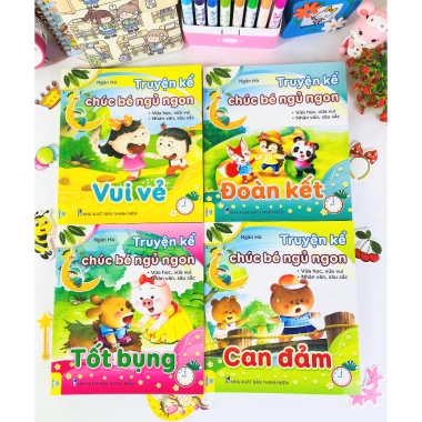 Sách Truyện Kể Chúc Bé Ngủ Ngon - Câu Chuyện Dịu Dàng, Giúp Bé Ngủ Sâu, Giá Ưu Đãi Từ 67.896 Đến 55.200 VNĐ - Ndbooks