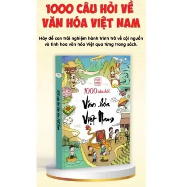 Sách Truyện Tranh 1.000 Câu Hỏi Văn Hóa Việt Nam cho Bé - Giá Ưu Đãi 138k