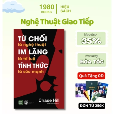 Sách Từ Chối là Nghệ Thuật Im Lặng Tuệ Thức Tỉnh Sức Mạnh Hiệu Sách 1.980 146.250 VND