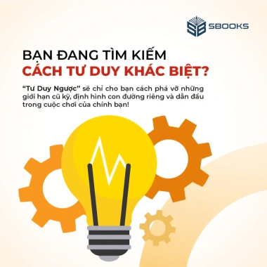 Sách Tư Duy Ngược Nguyễn Anh Dũng - Giá ưu đãi 139.000đ, phát triển tư duy sáng tạo Sbooks