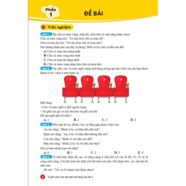 Sách Tuyển Chọn Bài Toán Đố Nâng Cao Lớp 4 - Đáp ứng SGK hiện hành, giảm 20% - ndbooks 2