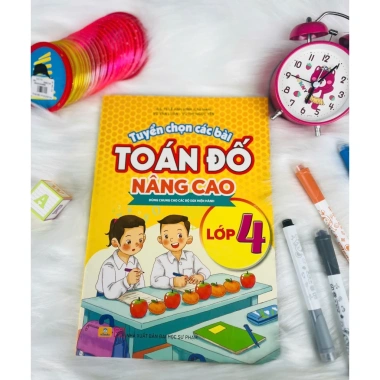 Sách Tuyển Chọn Bài Toán Đố Nâng Cao Lớp 4 - Đáp ứng SGK hiện hành, giảm 20% - ndbooks 6