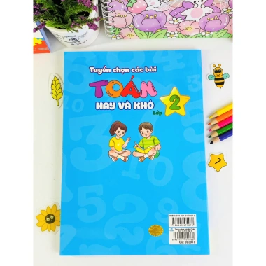 Sách Tuyển Chọn Bài Toán Hay và Khó Lớp 2 - GDPT Mới, Giá Ưu Đãi 55.200 VND