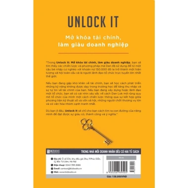 Sách Unlock It! Mở Khóa Tài Chính, Làm Giàu Doanh Nghiệp - Giảm Giá Đặc Biệt Tại PABooks