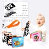 Sách Vải Bé Sơ Sinh An Toàn 8 Mặt Sột Soạt - Phát Triển Đa Giác Quan, Giá 35.000đ 2