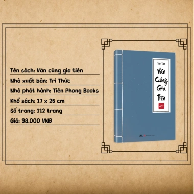 Sách Văn Cúng Gia Tiên 2.026 - Ấn Bản Cổ Đặc Biệt, Đầy Đủ Nội Dung, Giá 69.000 VND