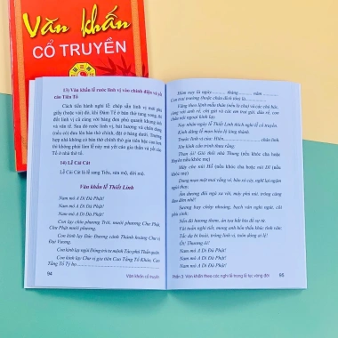 Sách Văn Khấn Cổ Truyền B89 - Đọc Lễ Tâm Linh Đúng Pháp, Tăng May Mắn Công Đức