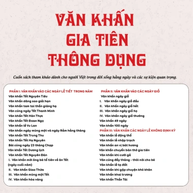 Sách Văn Khấn Gia Tiên Thông Dụng - Nguyễn Tuấn Vũ - Tiên Phong - Giá 49.000đ 3